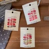 New Korean-style New Year's small waterdrop bb clip, handcrafted children's printed fringe clip, sweet edge clip, women's red checkered polka dot hair clip, multi-style set, exquisite daily headwear for girls details Picture